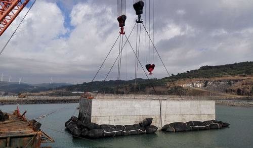 کیفیت کیسه هوای بادی نجات دریایی برای کمک شناور نجات کشتی غرق شده کارخانه