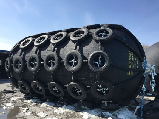 کیفیت محافظ کشتی 60% گلگیر دریایی بادی لاستیکی طبیعی 2x3.5m 50Kpa کارخانه