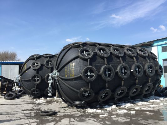 کیفیت گواهینامه پنوماتیک نوع قایق حفاظتی Vship Salvage Marine Rubber Fenders کارخانه