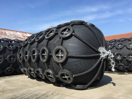 کیفیت گواهینامه پنوماتیک نوع قایق حفاظتی Vship Salvage Marine Rubber Fenders کارخانه