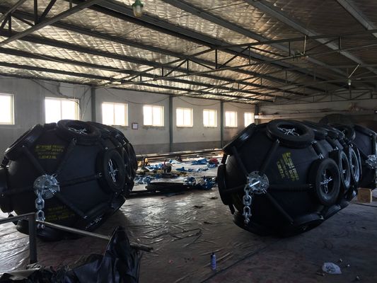 کیفیت بادی لاستیکی اسکله دریایی سپر گلگیرها ضد برخورد کارخانه