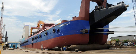 کیفیت Rubber Global Ship راه اندازی کیسه های هوا کیسه هوای بالابر دریایی 10 لایه کارخانه