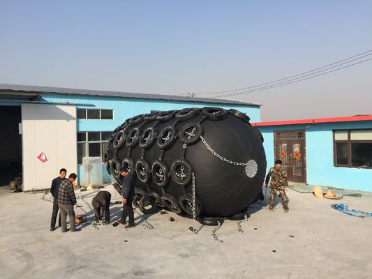 کیفیت گلگیرهای کشتی با ظرفیت جذب ضربه عالی با فشار باد 50 کیلو پاسکال و عملکرد کارخانه