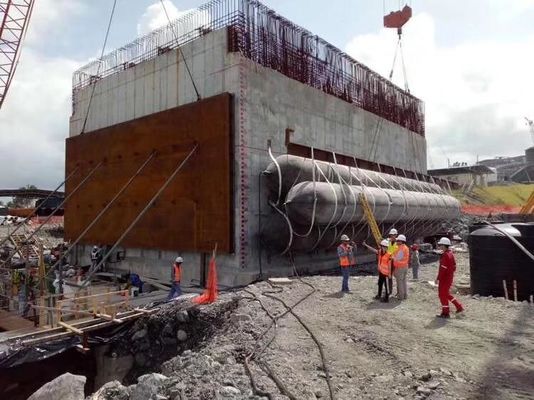 کیفیت D15*L20m 0.20Mpa کشتی راه اندازی کیسه هوای دریایی طرح بندی بهینه شده کارخانه