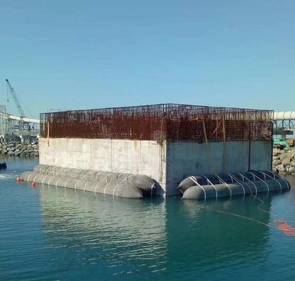 کیفیت 8 لایه کشتی راه اندازی ایربگ کشتی لاستیکی کیسه هوا ایربگ CCS LRS کارخانه