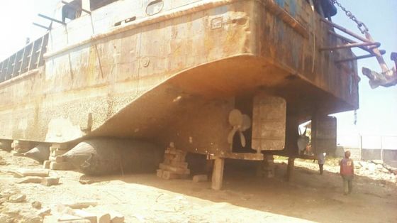 کیفیت 8 لایه کشتی راه اندازی ایربگ کشتی لاستیکی کیسه هوا ایربگ CCS LRS کارخانه