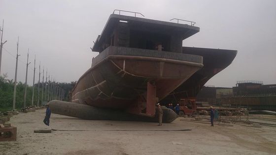 کیفیت کیسه هوای 250T/M نجات دریایی راه اندازی و بلند کردن کیسه هوا کارخانه