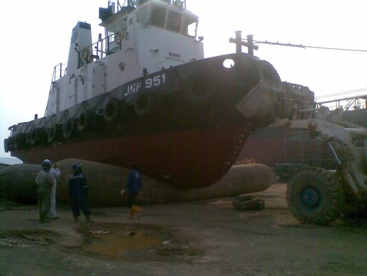 کیفیت کیسه هوای 250T/M نجات دریایی راه اندازی و بلند کردن کیسه هوا کارخانه