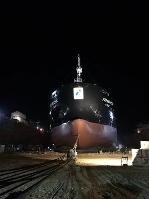 کیفیت کیسه هوای لاستیکی دریایی 16 متری بالابر قایق ایربگ نجات دریایی کارخانه