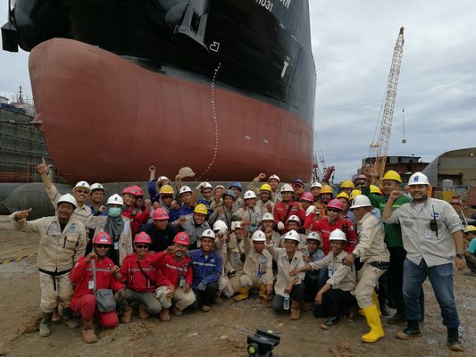 کیفیت کیسه هوای پرتاب کشتی 18 متری کیسه هوای فشار بالا کشتی های دریایی کارخانه