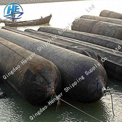 کیفیت D15 L12m 8 Layers Shiping Marine Salvage Airbags Floating Rubber Marine Airbag کارخانه