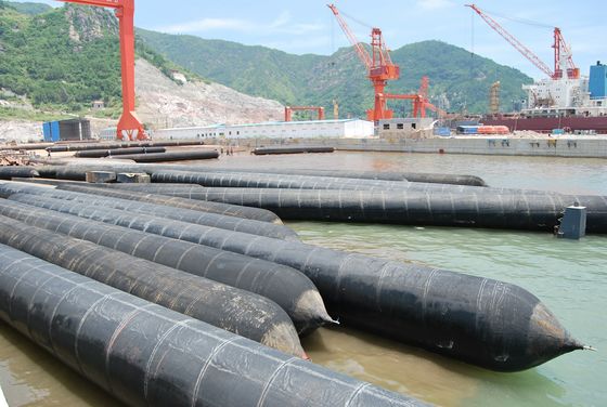 کیفیت استاندارد کیفیت راه اندازی کیسه های هوا ایربگ لاستیکی قایق برای اتصال کارخانه