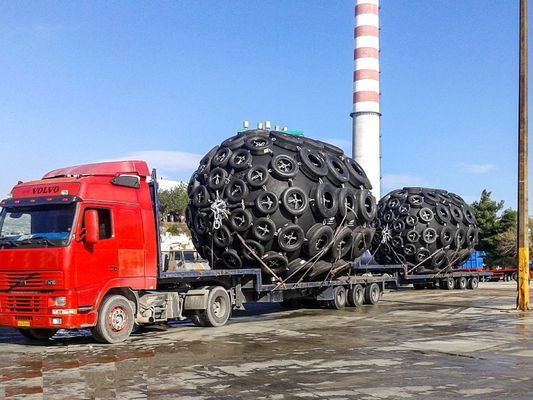 کیفیت تجهیزات دریایی پنوماتیک گلگیر لاستیکی شناوری یوکوهاما نوع کارخانه