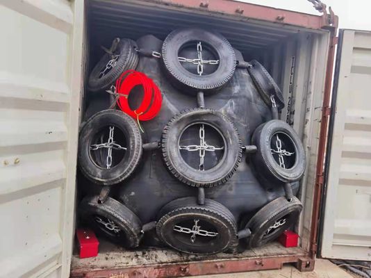 کیفیت تجهیزات دریایی پنوماتیک گلگیر لاستیکی شناوری یوکوهاما نوع کارخانه