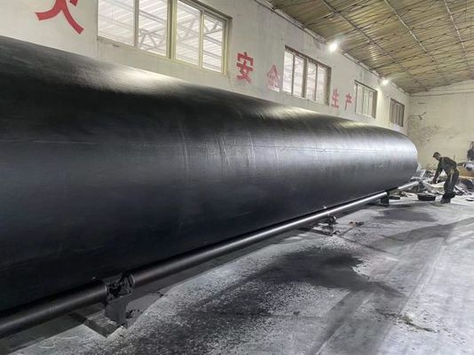 کیفیت گواهینامه CCS BV کیسه هوای لاستیکی راه اندازی کشتی استاندارد ISO14409 سفارشی کارخانه