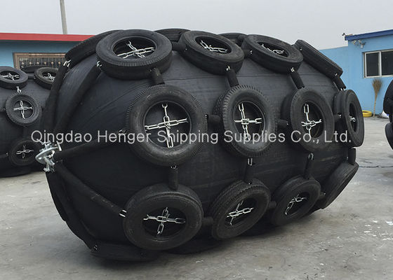 کیفیت گلگیرهای دریایی لاستیکی بادی ISO 17357 با زنجیر و روکش لاستیک کارخانه