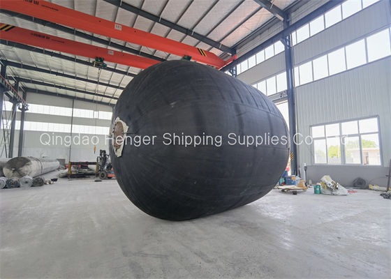 کیفیت ISO 17357 Compliant Natural Rubber Pneumatic Rubber Fender with 50Kpa/80kpa Working Pressure for Marine Protection کارخانه